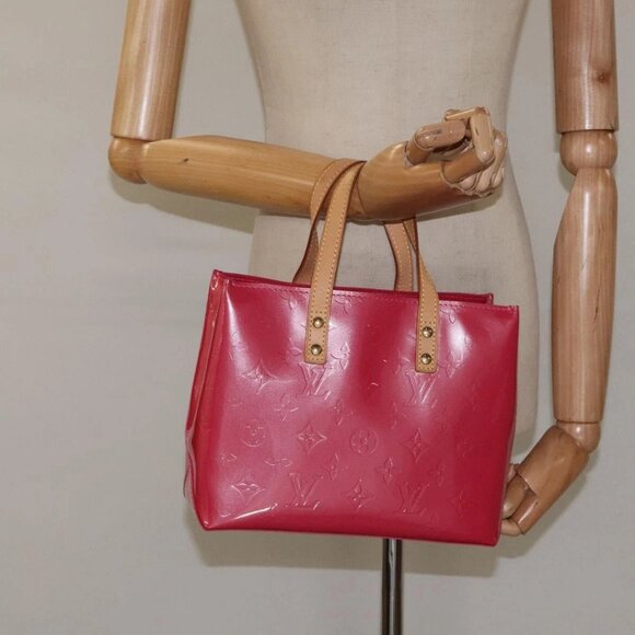 LOUIS VUITTON Monogram Vernis Reade PM Hand Bag Fran Boise M9132F Auth 116414AM - Picture 3 of 16